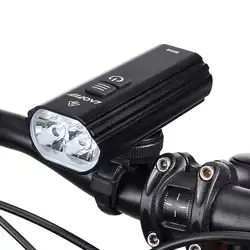 Bike Light Set Front Light with Taillight USB Rechargeable Easy to Install 3 Modes Bicycle Accessories for the Bicycle Road MTB