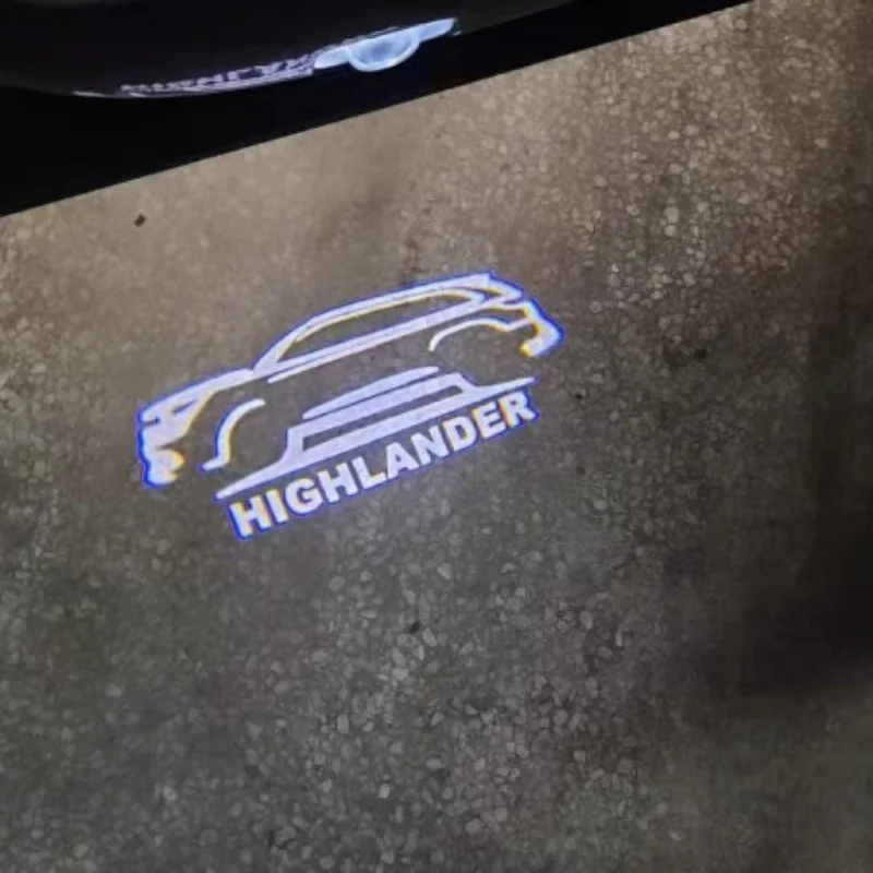 

LED Car Door Courtesy Laser Ghost Shadow Projector Light Lamp For Toyota Highlander 2007--Now Camry Corolla AVALON Prius Hilux