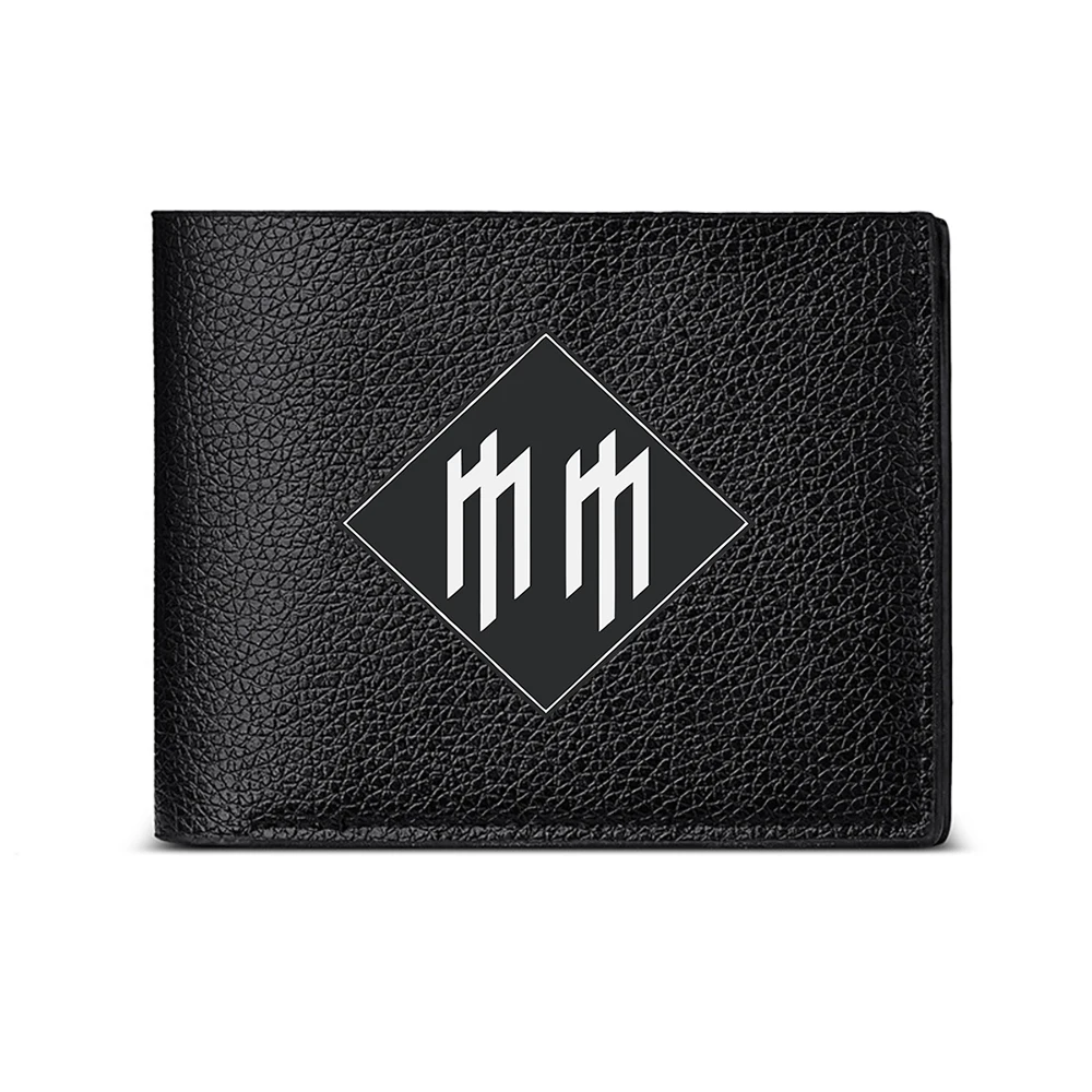 Diamond Logo Monogram Men's Wallet Card Holder Casual Business Fashion Design Minimalist Style Elegant Everyday Accessory
