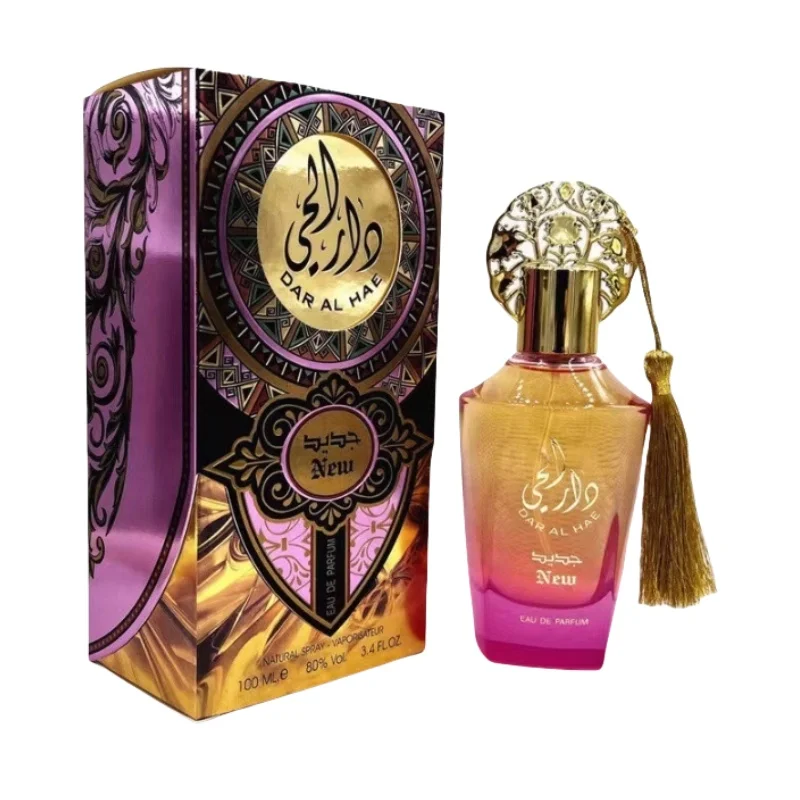 Pink Girl DAR AL HAE Arabian Princess High Sense Flower and Fruit Perfume 100ML