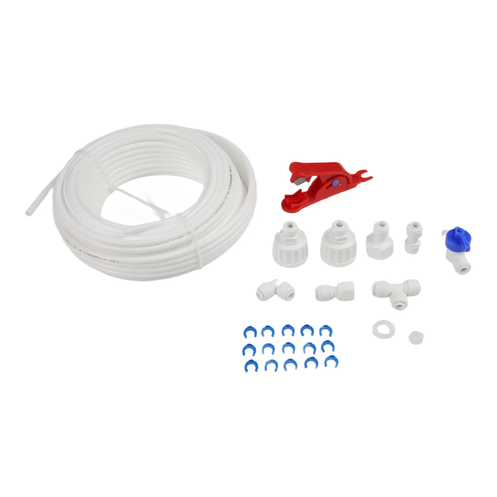 Flexible 14 Inch Water Pipe Fittings for Refrigerator Connector Kit Suitable for RO Filter Ice Machine Coffee Machine