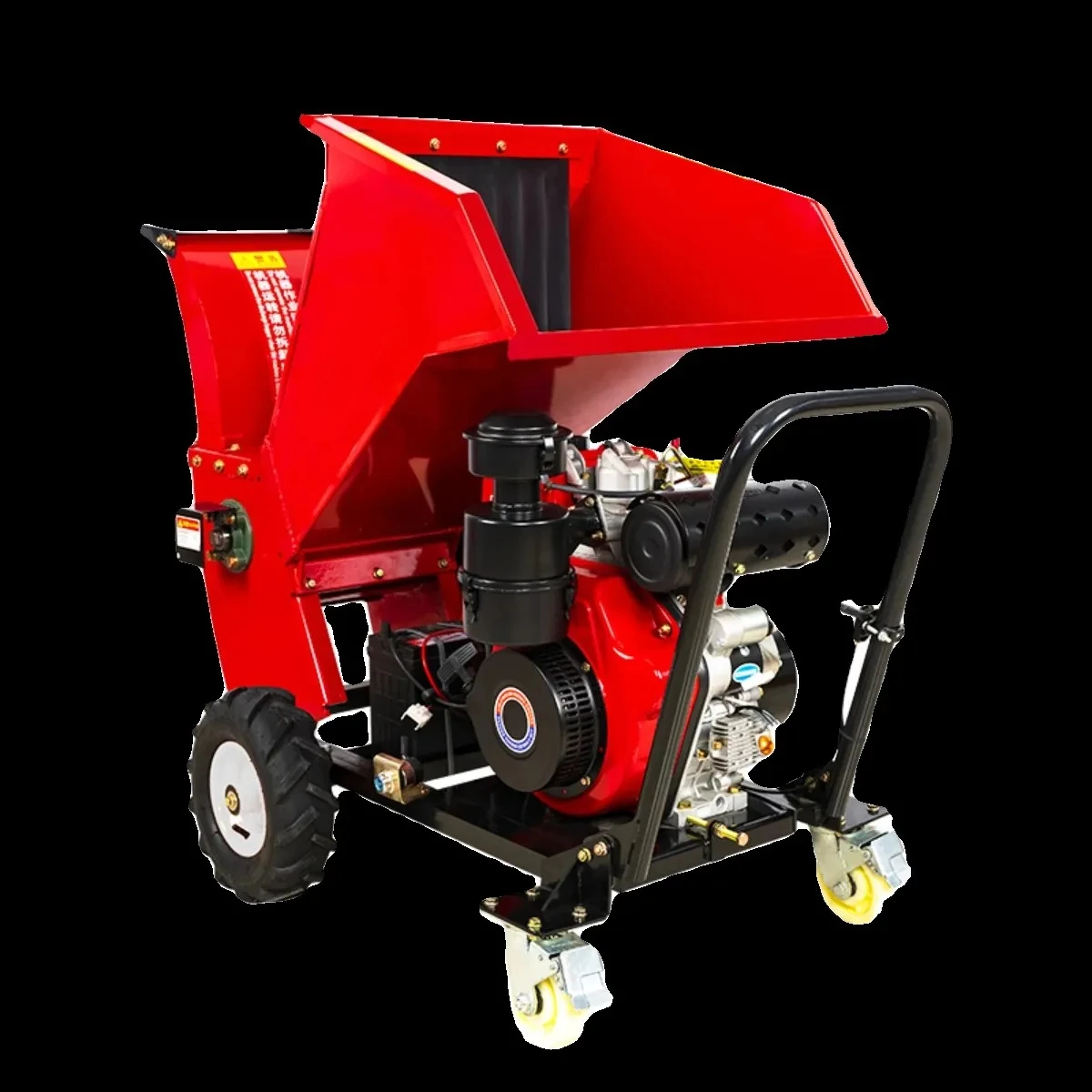 small household orchard branch crusher Log Branch Crusher Portable Tree Branch Shredder