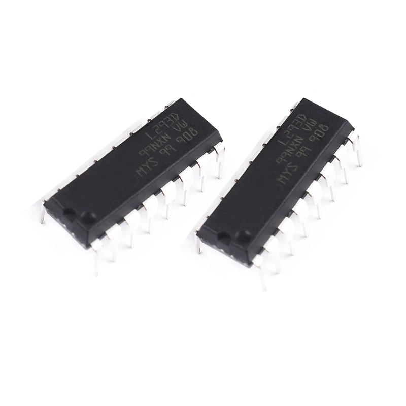 10Pcs/Lot L293D L293 293 DIP-16 Stepper Driver Motor Driver IC Amplifier  Chip DIP16