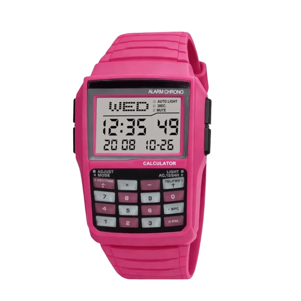 Luxury Multifunctional Computer Watch LED Display Shock Resistant Digital Watch Waterproof Alarm Electronic Watch Christmas Gift