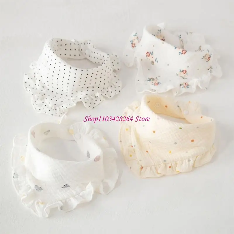 تنفس الطفل يبصقون حماة ماصة الطفل Drools غطاء المألوف الطفل المرايل القطن حديثي الولادة المرايل للبنين بنات #2