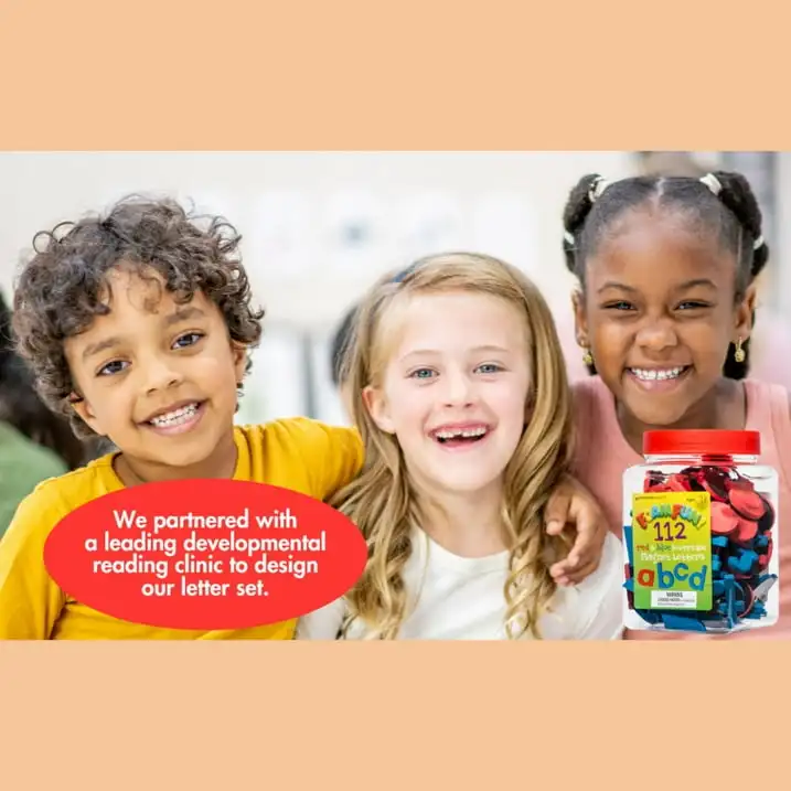 Dowling Magnets Foam Fun Lowercase Magnet Letters, 112 Count