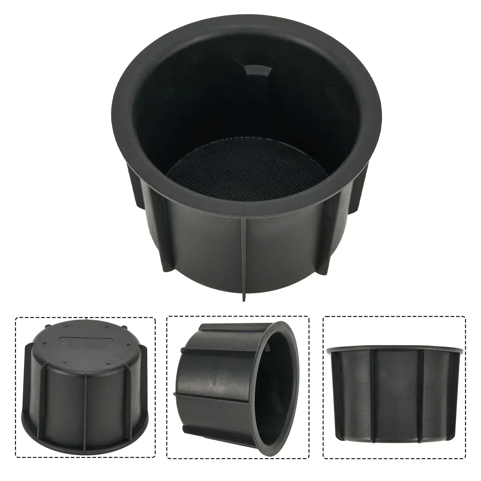 Rubber Black 1pc For Toyota 4 Runner 2010 2011 2012 2013 2014 2015 2016 2017 2018 2019 2020 Hote Sale Professional Cup Holder