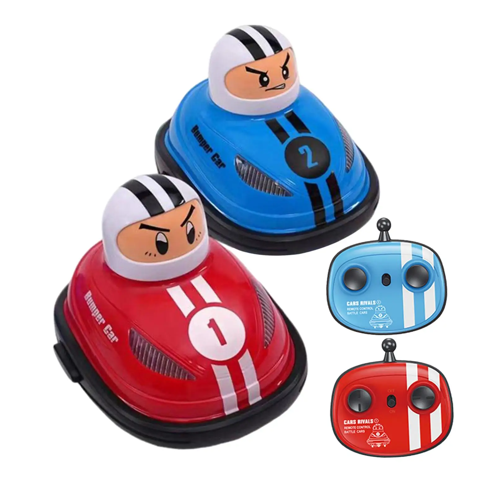 Kids RC Cartoon Cars Crash Ejection Light Mini Remote Controlled Ejector Vehicles for Children Teens Kids Ages 6 and up Birthday