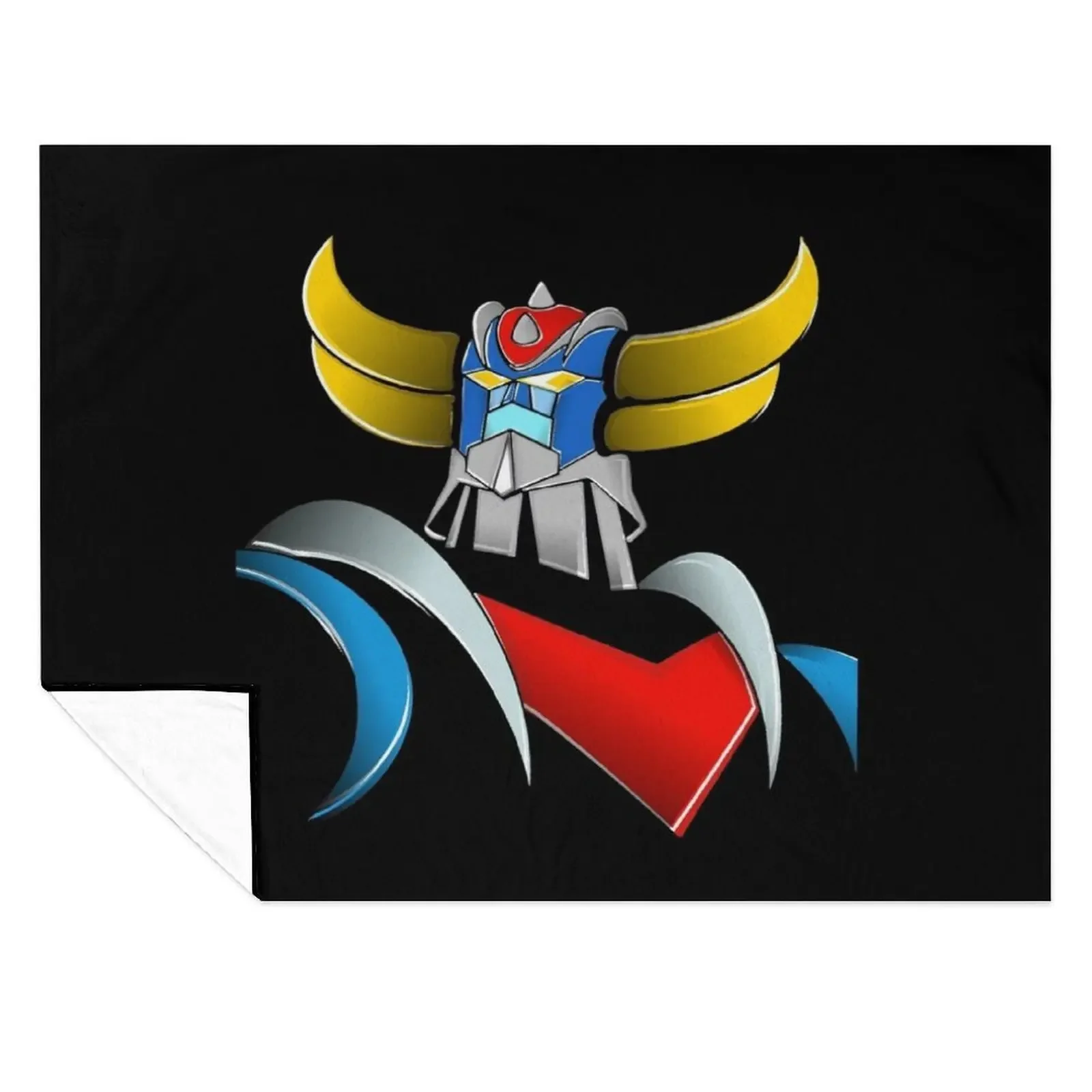 

Goldorak, Grendizer Throw Blanket Bed Fashionable Summer Beddings Fashion Sofas Travel Blankets