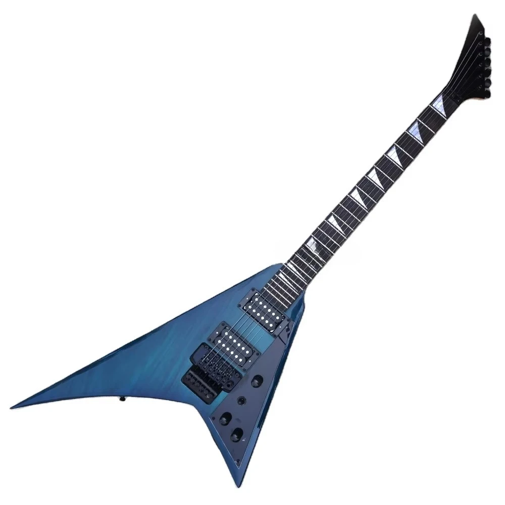 STLF Flyoung Blue 6-струнная электрогитара по специальной цене, гитара, летающая V-образная гитара