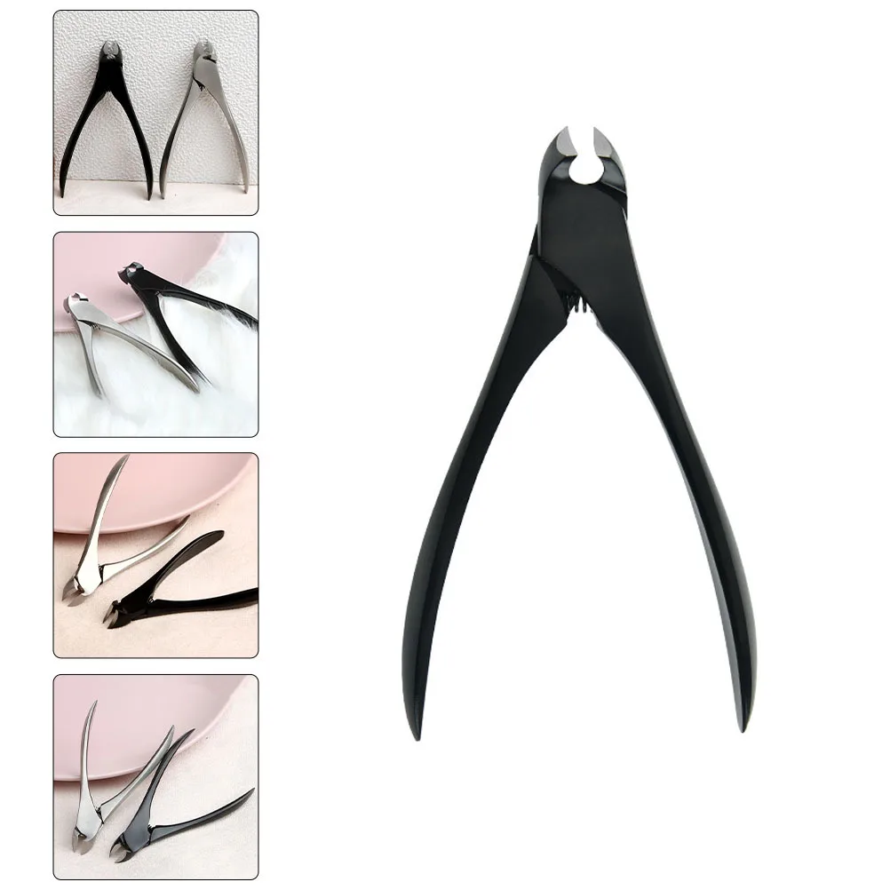1 قطعة مسمار المتقلب دائم الفولاذ المقاوم للصدأ نام أظافر المقص تصميم مريح يمنع نام الأظافر صالون المنزل التهيأ #3