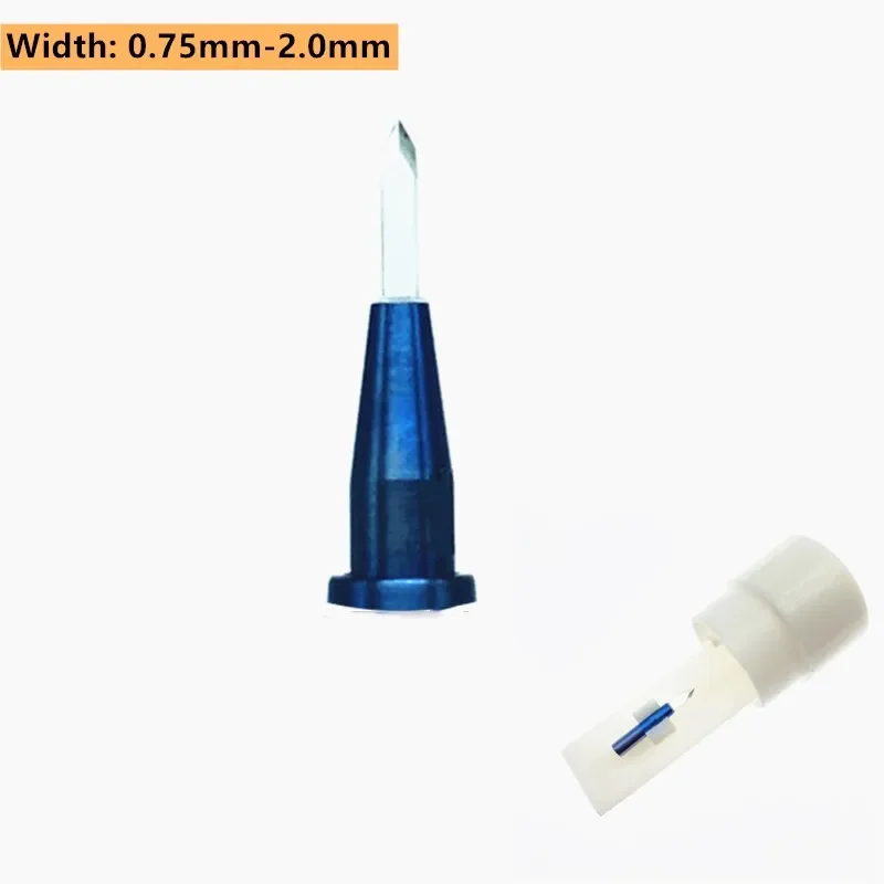 サファイア製植毛用ブレード-植毛ナイフ-075mm-20mm-植毛ツール