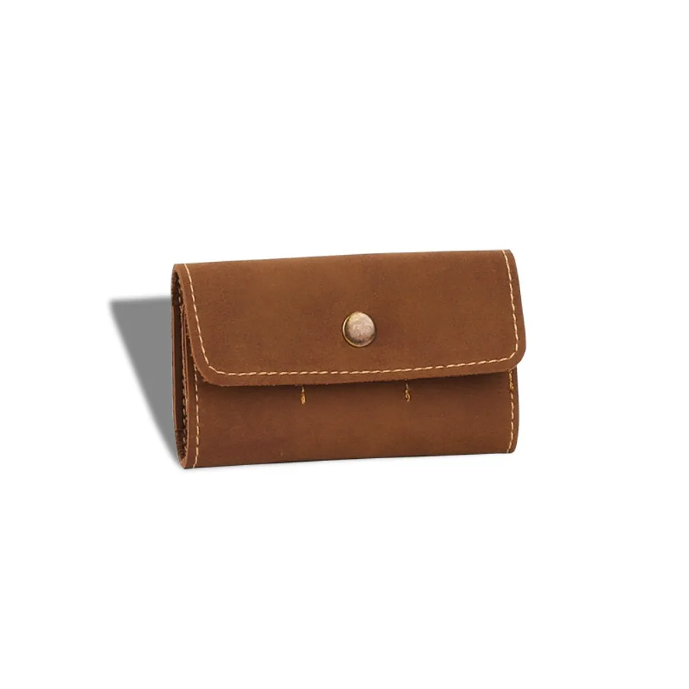 Memory Card Case Pu Leather Multifunctional Multi Slot Holder For Sd Tf Game Card Storage Camera Mobile Phone Accessory view 6