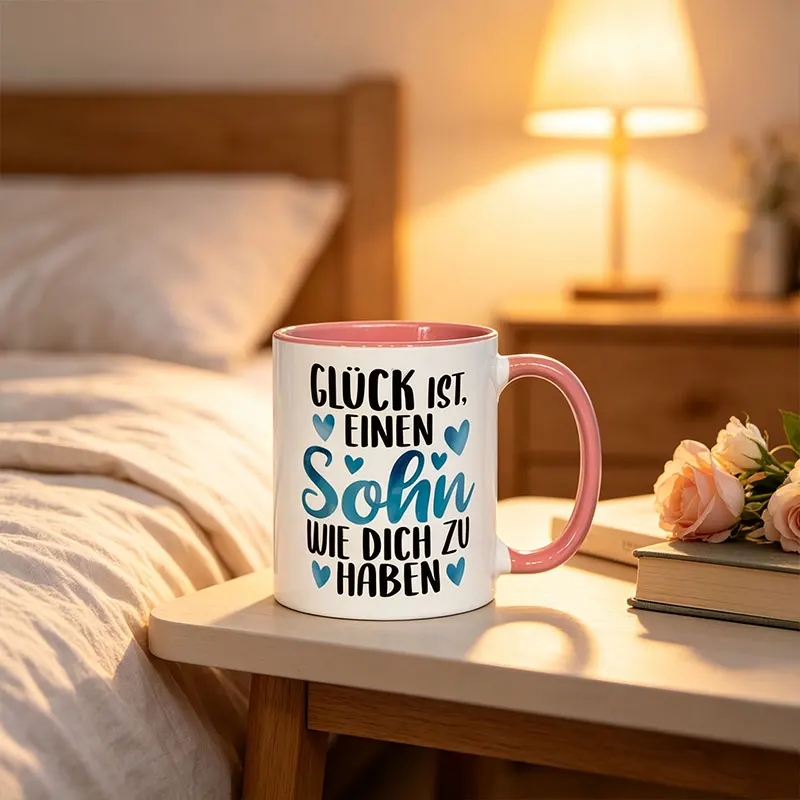 German Ceramic Mug 11 Ounces, Exclusive Gift for Daughter, Microwave Safe, Having a Daughter Like You Is a Blessing, Gift Mug for Daughter