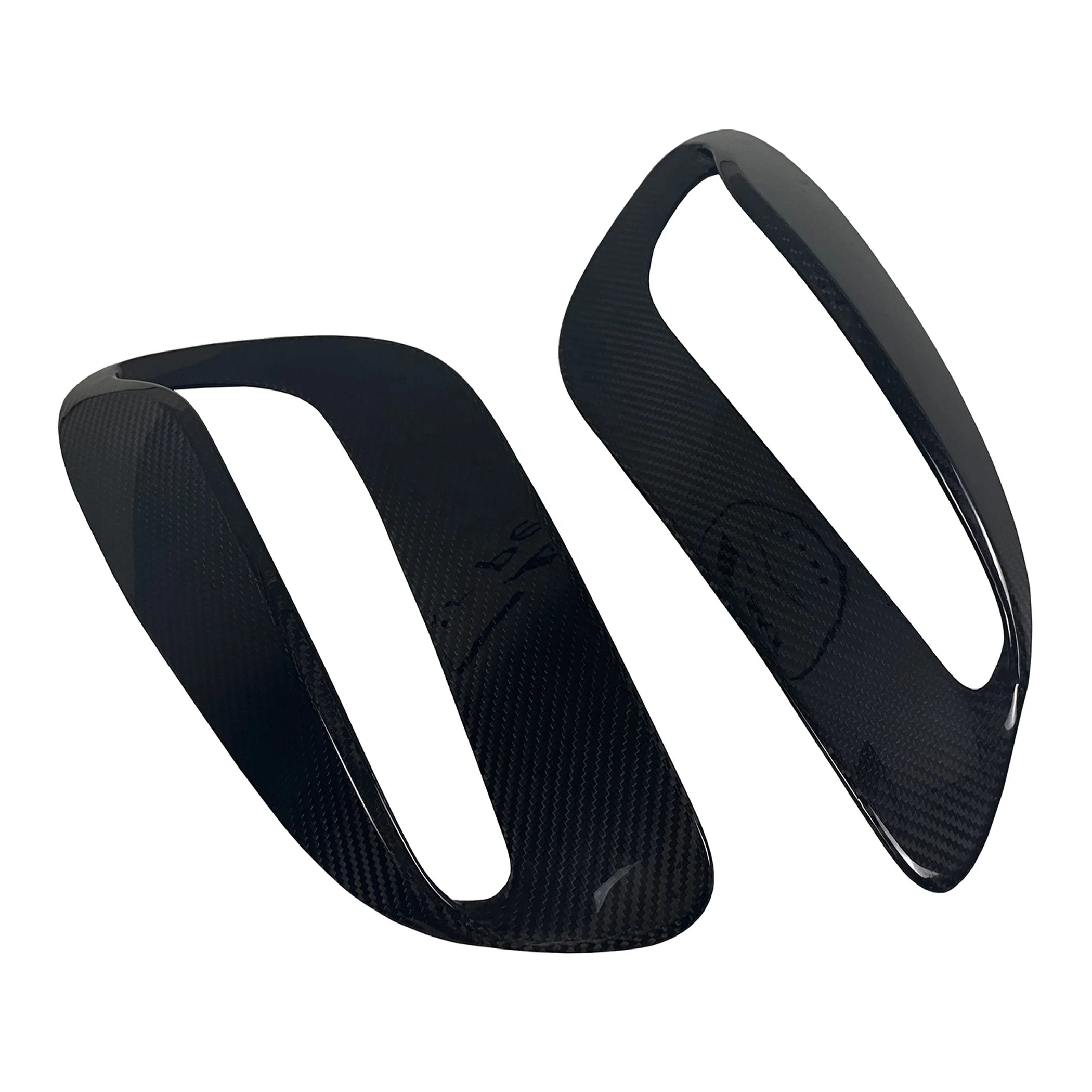Dry Carbon Fiber Side Air Intake for Porsche 911 Turbo Carbon Fiber Side Vents for 911 992 Turbo Fender Scoop