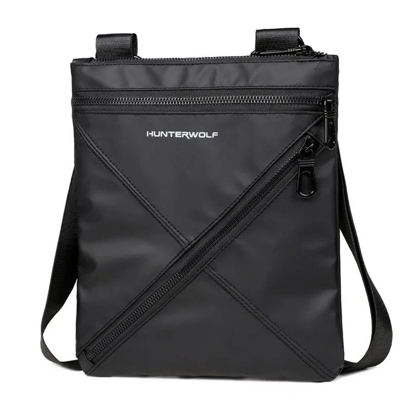 

Texture fashion men's shoulder bag waterproof leisure crossbody bag large capacity men's business commuting backpack Korean tide