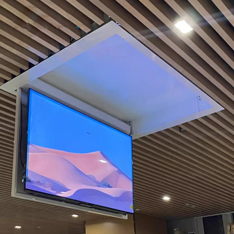 Concealed Ceiling Tilting Machine with Remote Control Tilting and Lifting