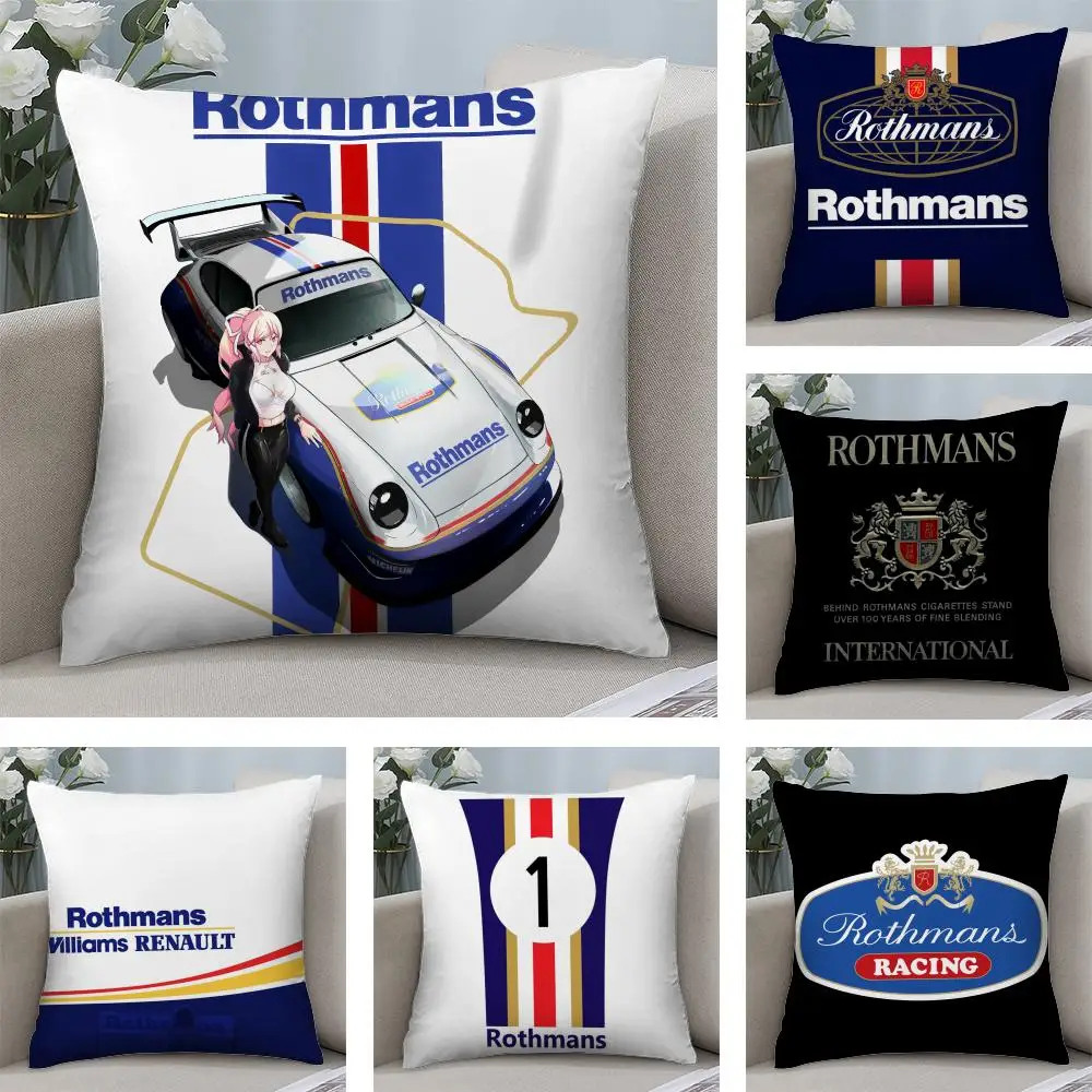 Luxury R_RothmanS Custom Cushion Cover Soft Plush Fabric Dou