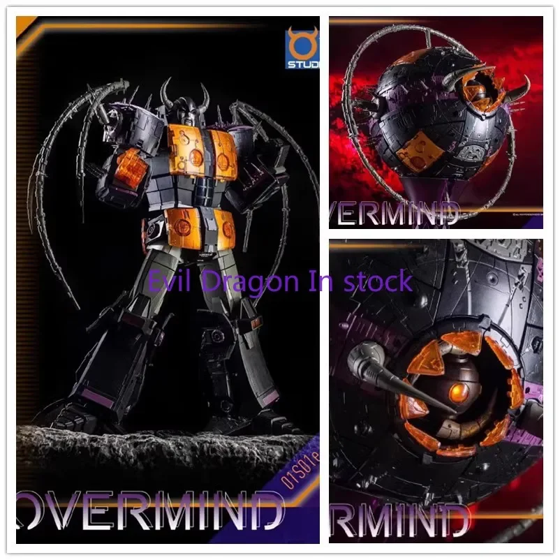 In Stock Metamorphosis King Dark Edition 01-STUDIO CELL 01S01E Unicron Black Action Figure Toy Collection Gift