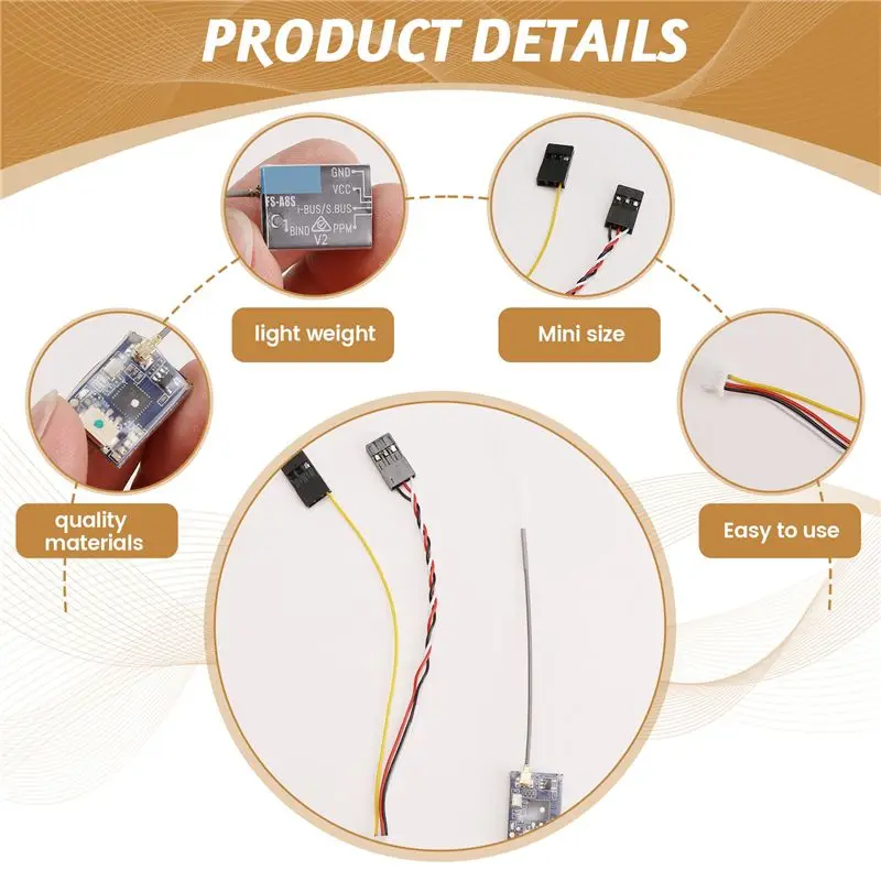 AS96-For FS-A8S 2.4G 8CH Mini - Receiver Sbus 8Ch 评论和价格
