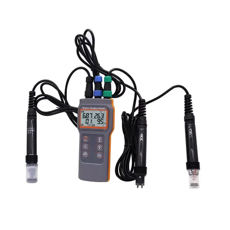 AZ86031 Digital Water Quality Meter Dissolved Tester PH Conductivity Salinity Temperature Meter with PH Meter