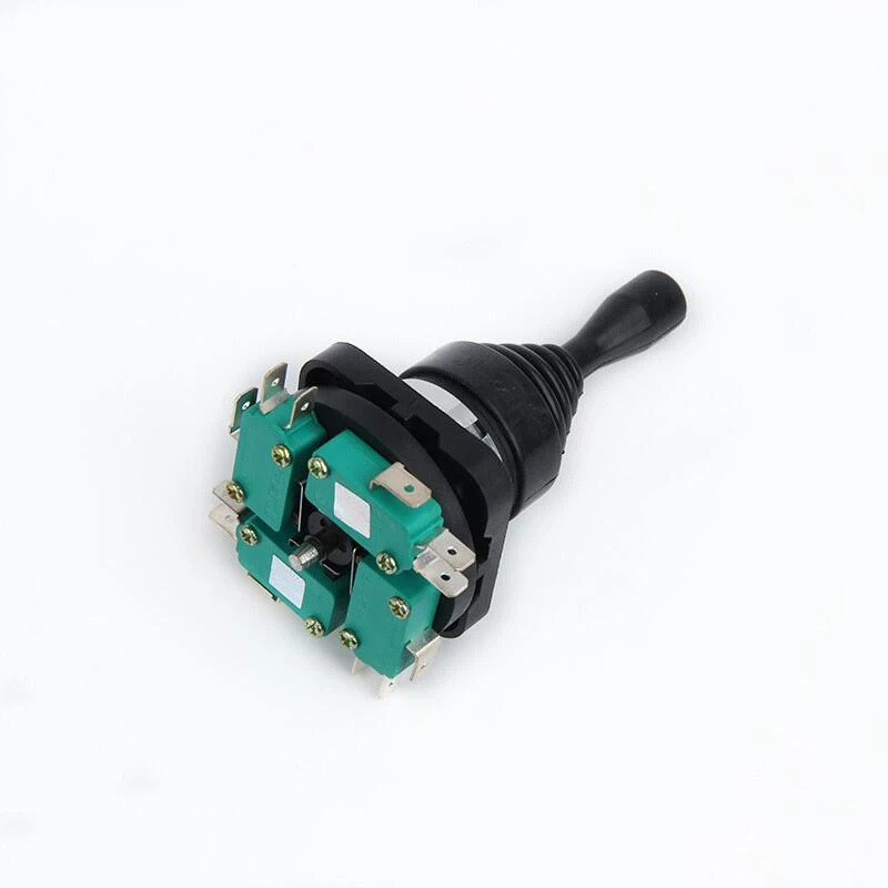 30mm Joystick Switch with Push Button Switch 4 position Momentary Latching Monolever Cross Rocker Toggle Switch HKSF4 / HKF4