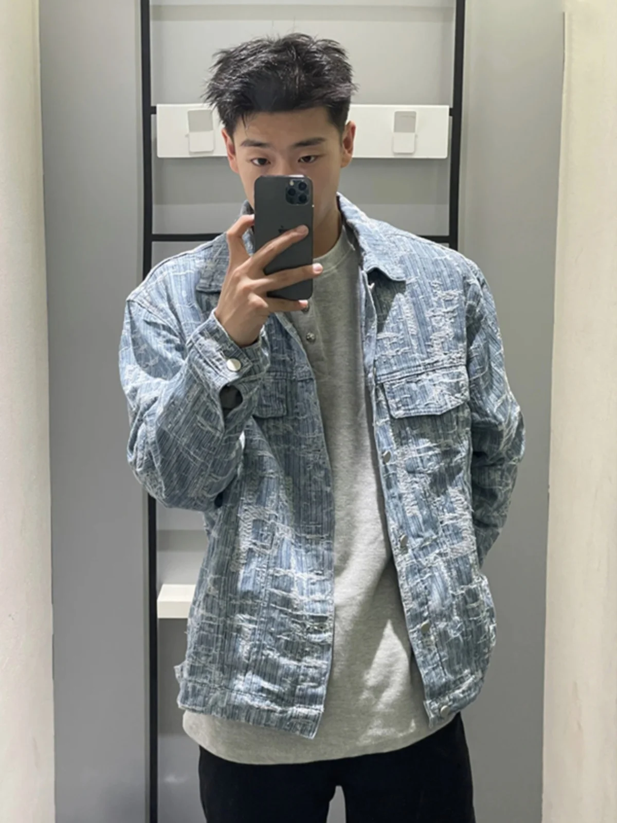 

Мужская куртка Cleanfit Blue Pilot Sle Jaet, высококачественная, осенне-зимняя, рабочая, с воротником, из полиэфирного волокна, длинный рукав