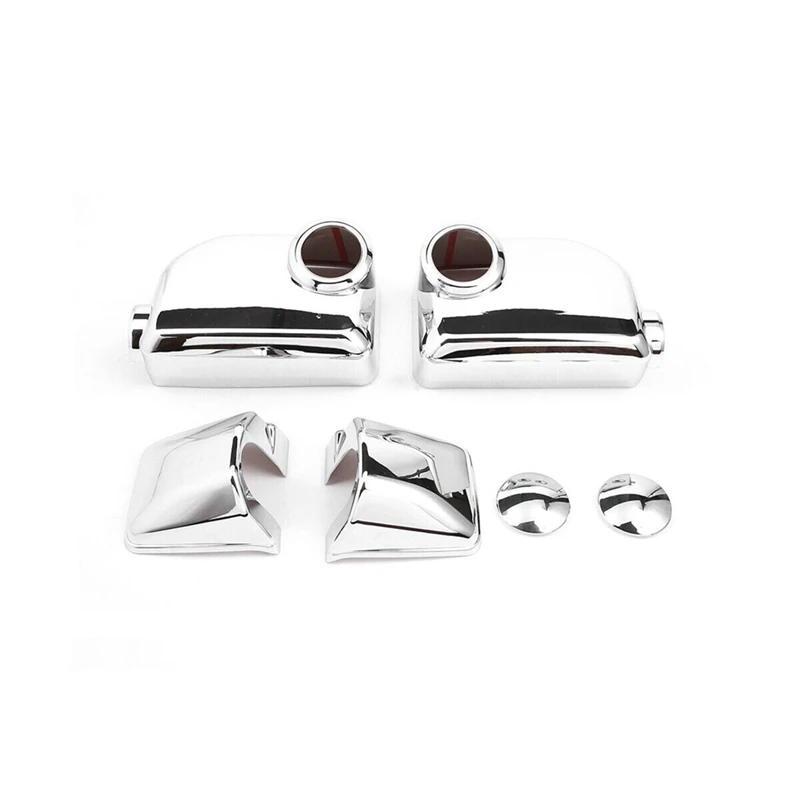 Chrome Exterior Rear View Mirror Cover Trim Silver Car Accessories Automotive Supplies Fit For Toyota FJ Cruiser 2007-2021