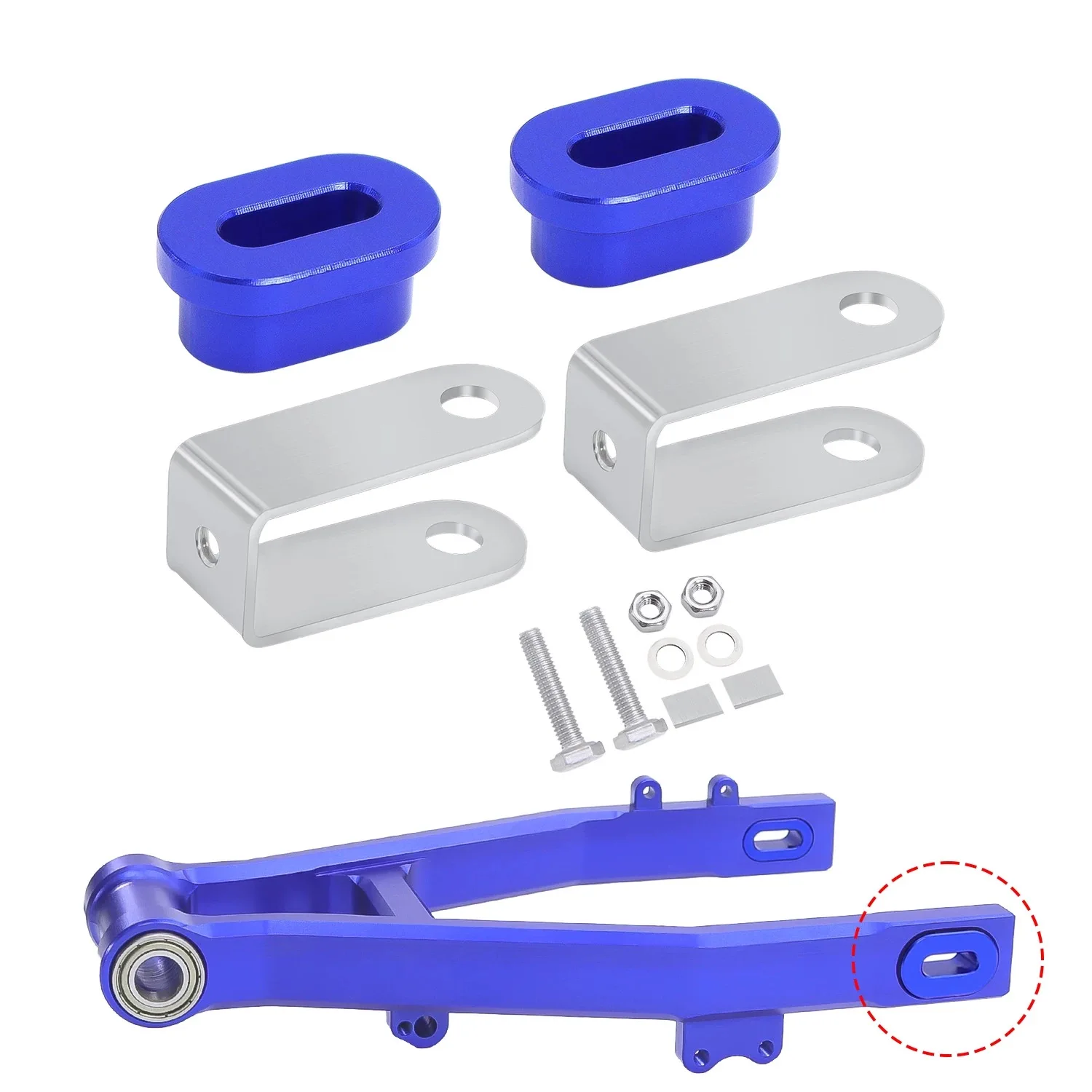 

Комплект регулятора эластичности цепи из алюминиевого сплава для обновленных деталей мотоцикла LOSI 1/4 Promoto-MX RC