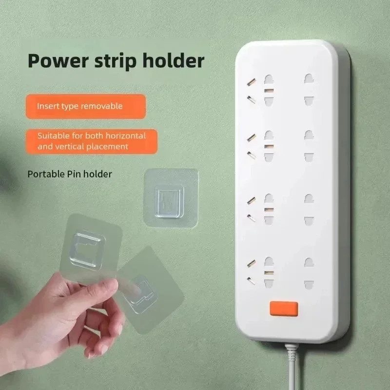 10 Pairs Strong Sticky Hung Double Sided Patch Hook Buckle Transparent Adhesive Wall Hooks Cup Sucker