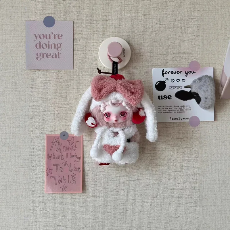 Cocok Untuk Pakaian Boneka 13-15 Cm Pakaian Skullpanda Kelinci Merah Generasi Kedua Dan Setelan Kelinci Telinga Jatuh Tanpa Boneka