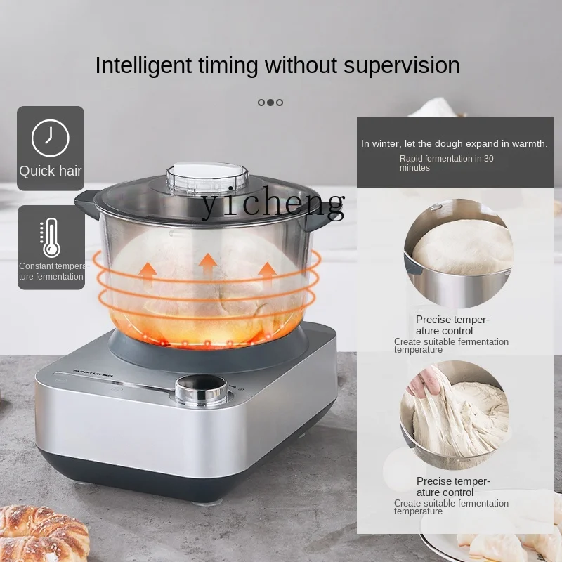 ZF Flour-Mixing Machine Household Small Automatic Multi-Function Dough Mixer Bread Commercial Stand Mixer