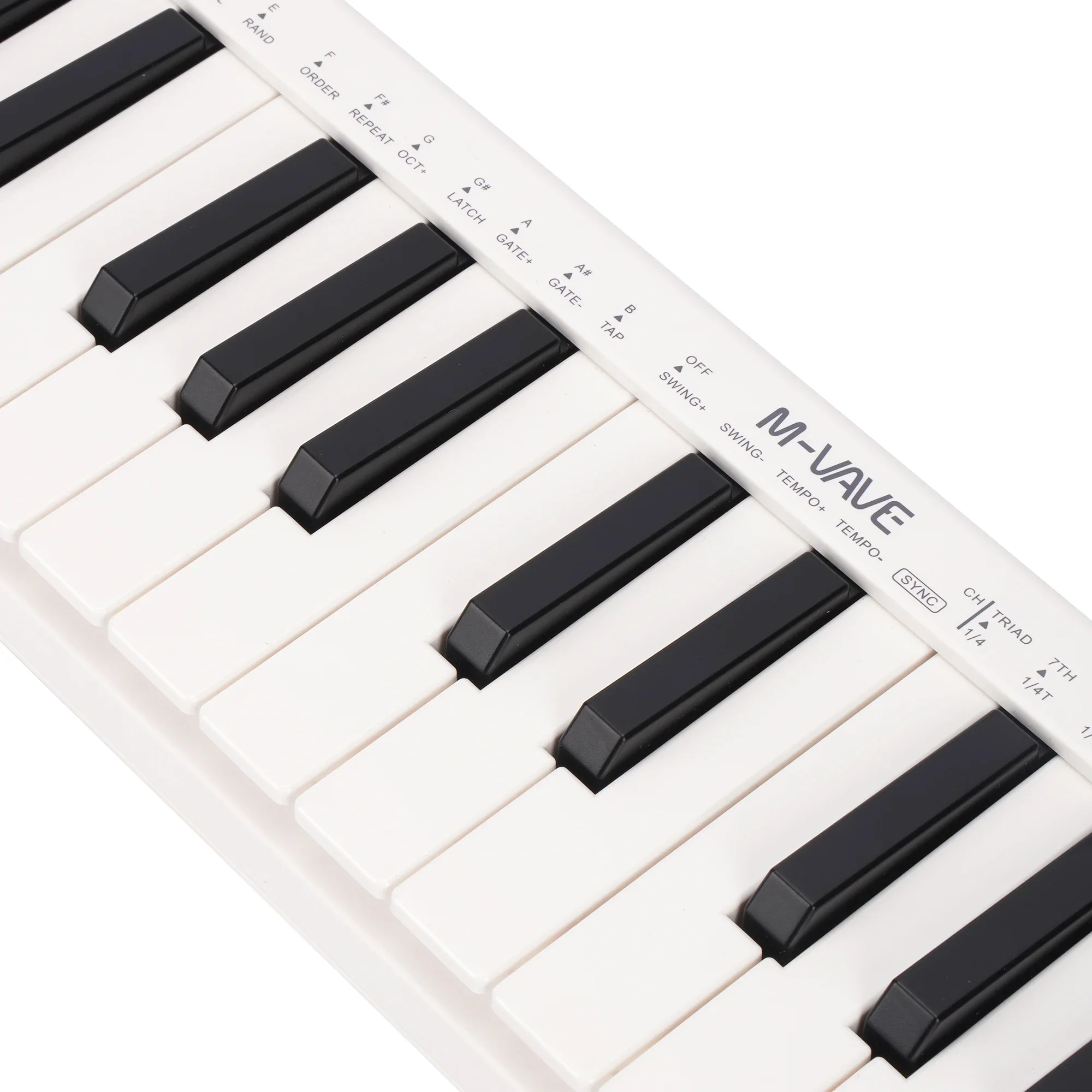 M-VAVE SMK-25 Mini 25-Key MIDI تحكم لوحة المفاتيح قابلة للشحن MIDI التحكم لوحة المفاتيح أداة لوحة مفاتيح USB صغيرة محمولة