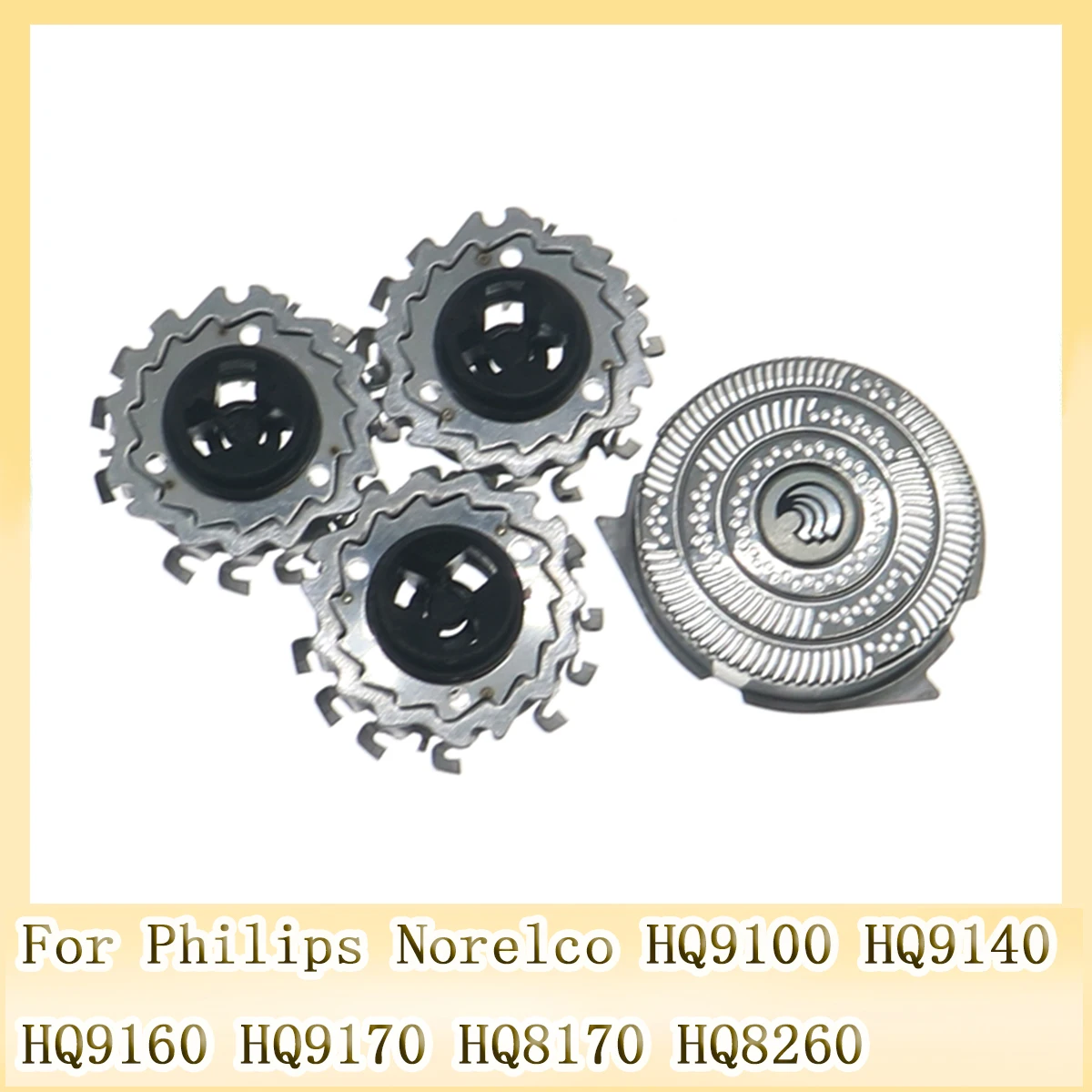 Compatible with Philips Norelco HQ9100 HQ9140 HQ9160 HQ9170 HQ8170 HQ8260 HQ8155 HQ9080 HQ9070 PT927HQ9 shaver blades
