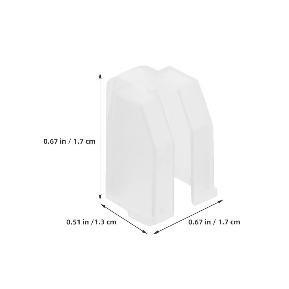 8Pcs Vinyl Player Needle Protectors Stylus Cap Replacement Record Player Needle Static Prevention Sound