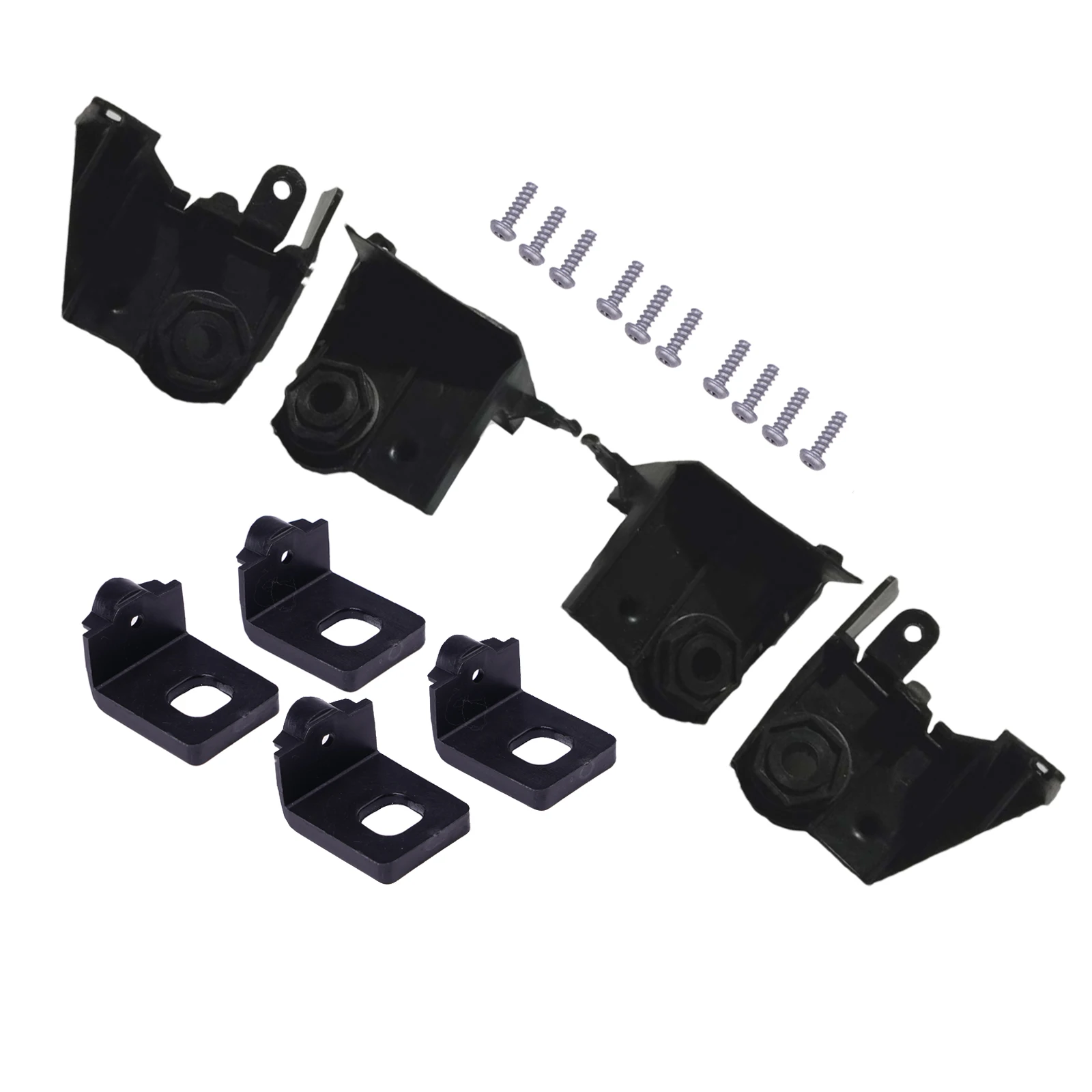 

Left Right Holder Headlight Holder Car Accessory Plastic Material Vehicle Placement Left Right 1 Set Packaging