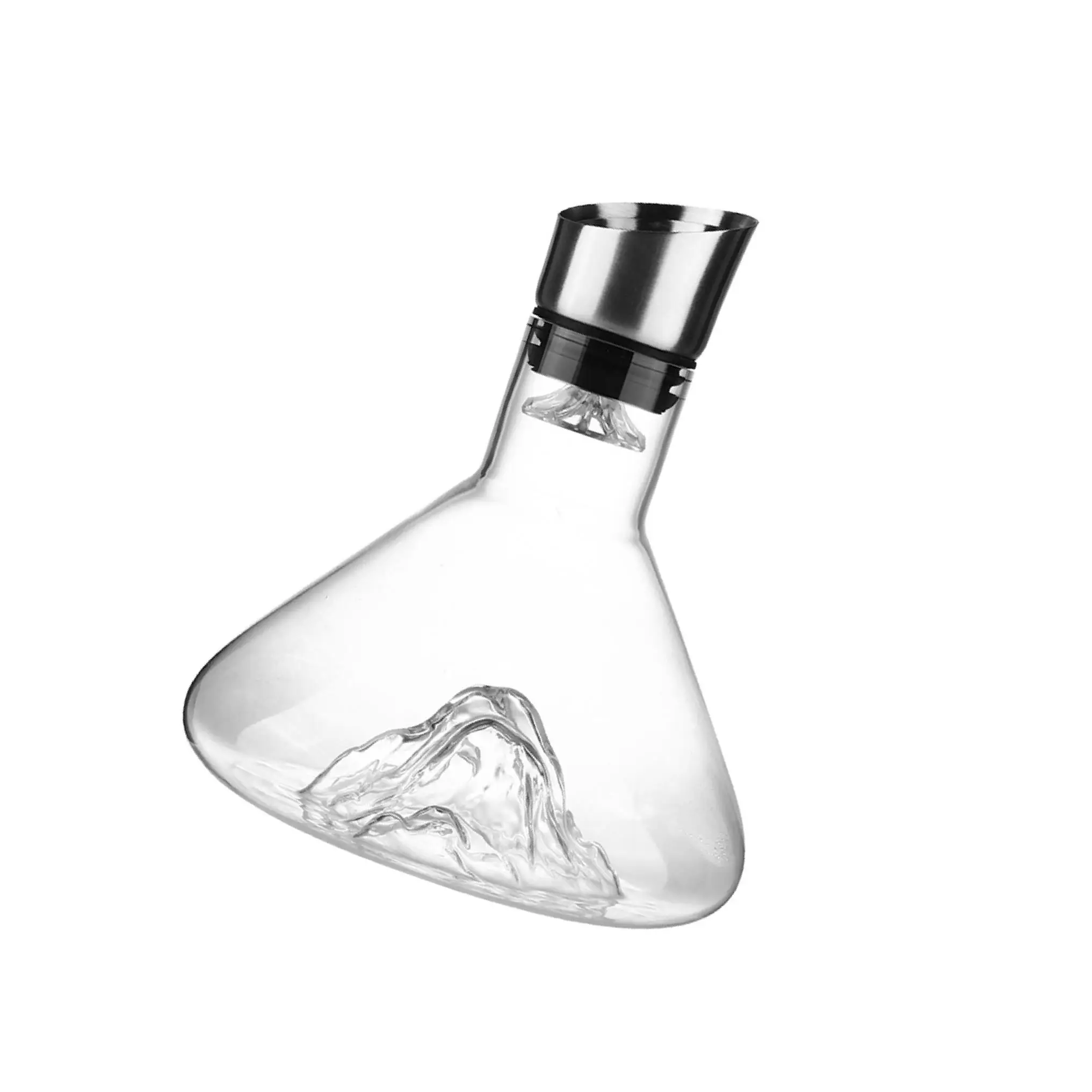 Luxury Wine Decanter 1600ml Hand Blown Glass for Liquor Bourbon Vodka Gift