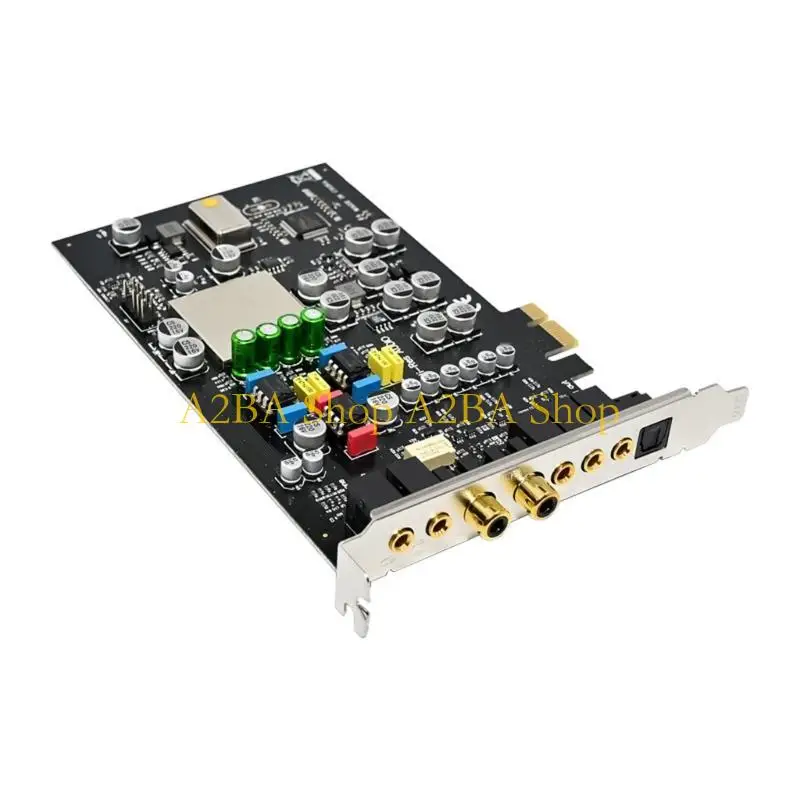 

A2BA 7.1 Surround Sound PCIE Card CM8828+CM9882A Technology Clear Sound Output Surround Sound for Desktop Compute