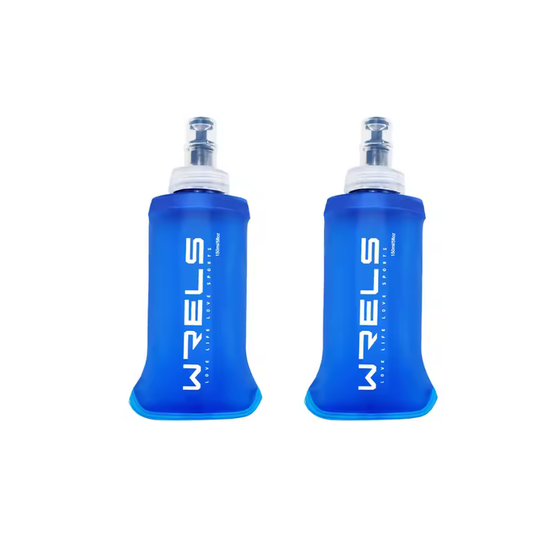 WRELS Folding Water Bottle TPU BPA-Free Collapsible Soft Flask Outdoor Sport Hiking Camping Running Portable Soft Water Bottle - Image 10