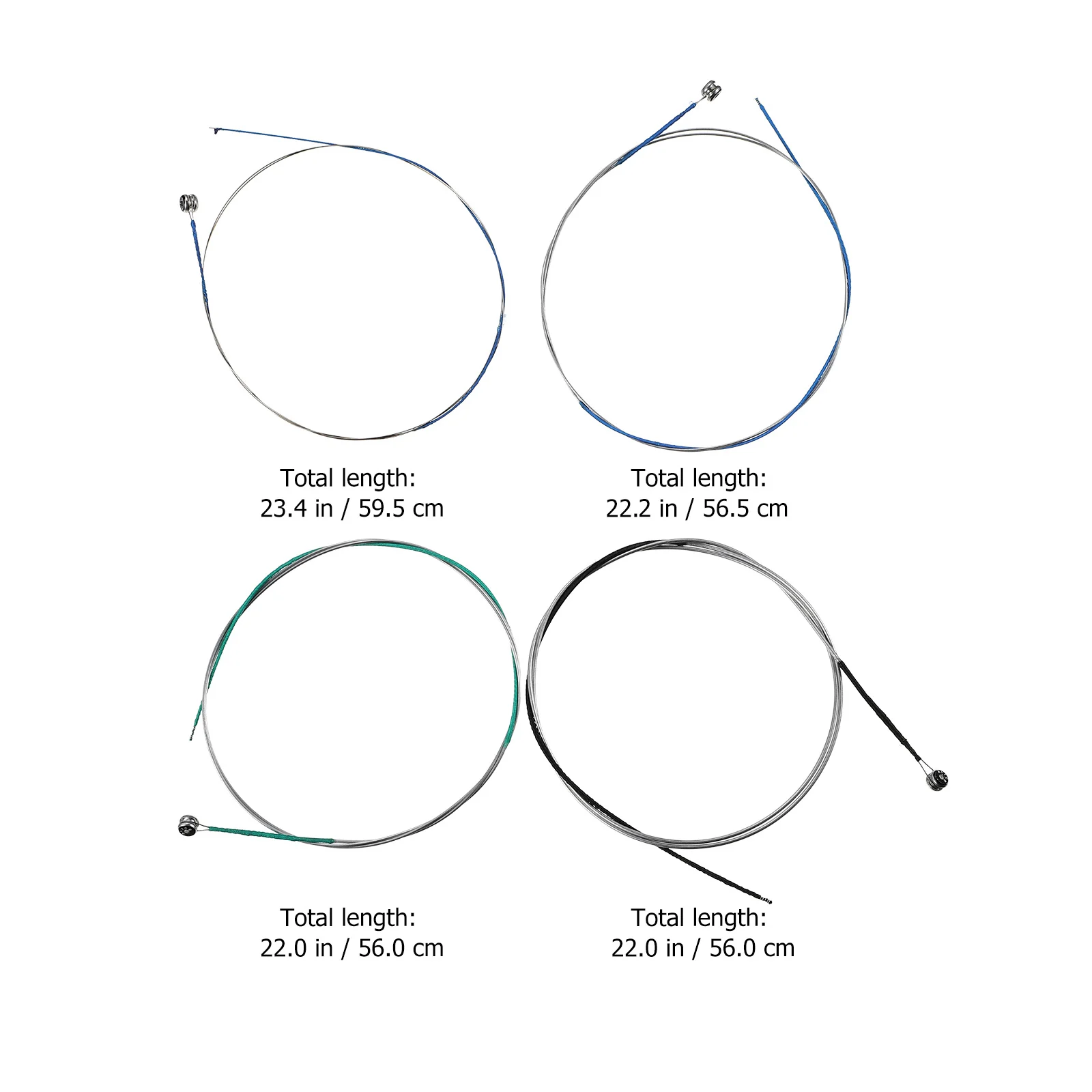 

Violin Strings Steel Wire Universal 4 Ball Head Reliable Material Rich Sound Accessories Violin Instruments Accessories