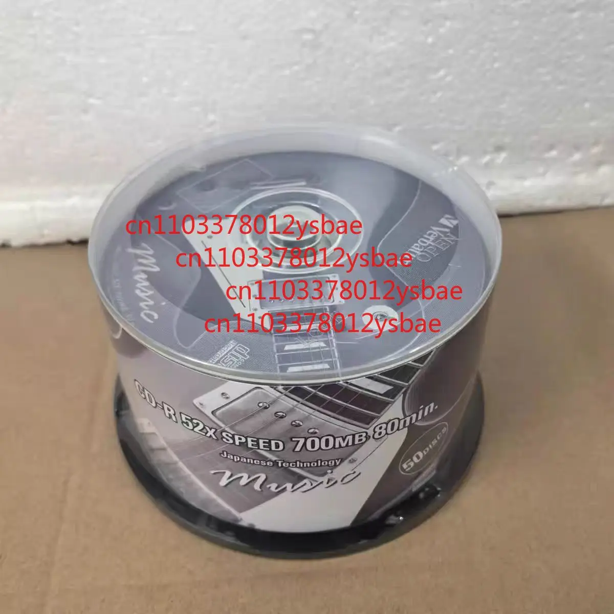 

Music CD-R Disc 80min 700MB 52X Azo Blue CD Disk Blank CDR Music CD Discs 50Pcs/Lot