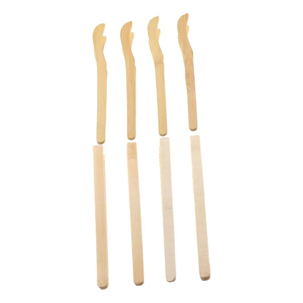 Wood Portable Non-slip for Fruit Cake Candy Reusable Anti-scalding Food Clip Bread Tongs Tea Clip Salad Tongs