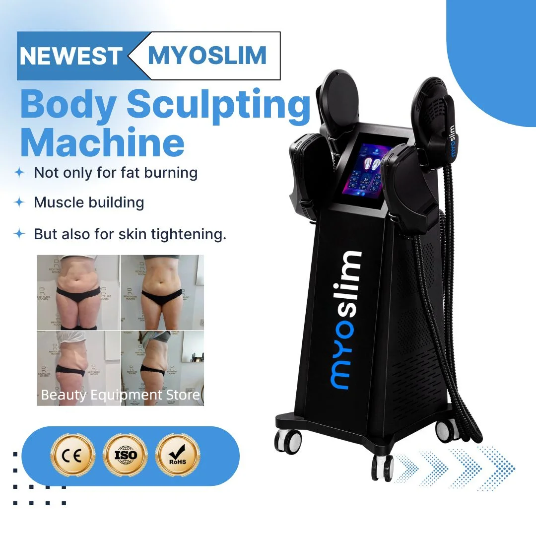 MYOslim EMS Body Sculpting Nova Electromagnetic Sculpt Muscle Stimulator Shaping Equipment for Salon Sculpt 6500W Machine