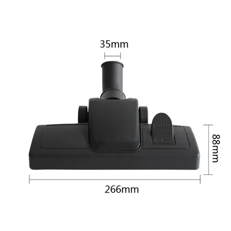 อุปกรณ์เสริมแปรงดูดฝุ่นขนาดเส้นผ่านศูนย์กลางภายใน35มม. อุปกรณ์เสริมหัวแปรงที่ทนทานสำหรับเปลี่ยนพรมปูพื้น