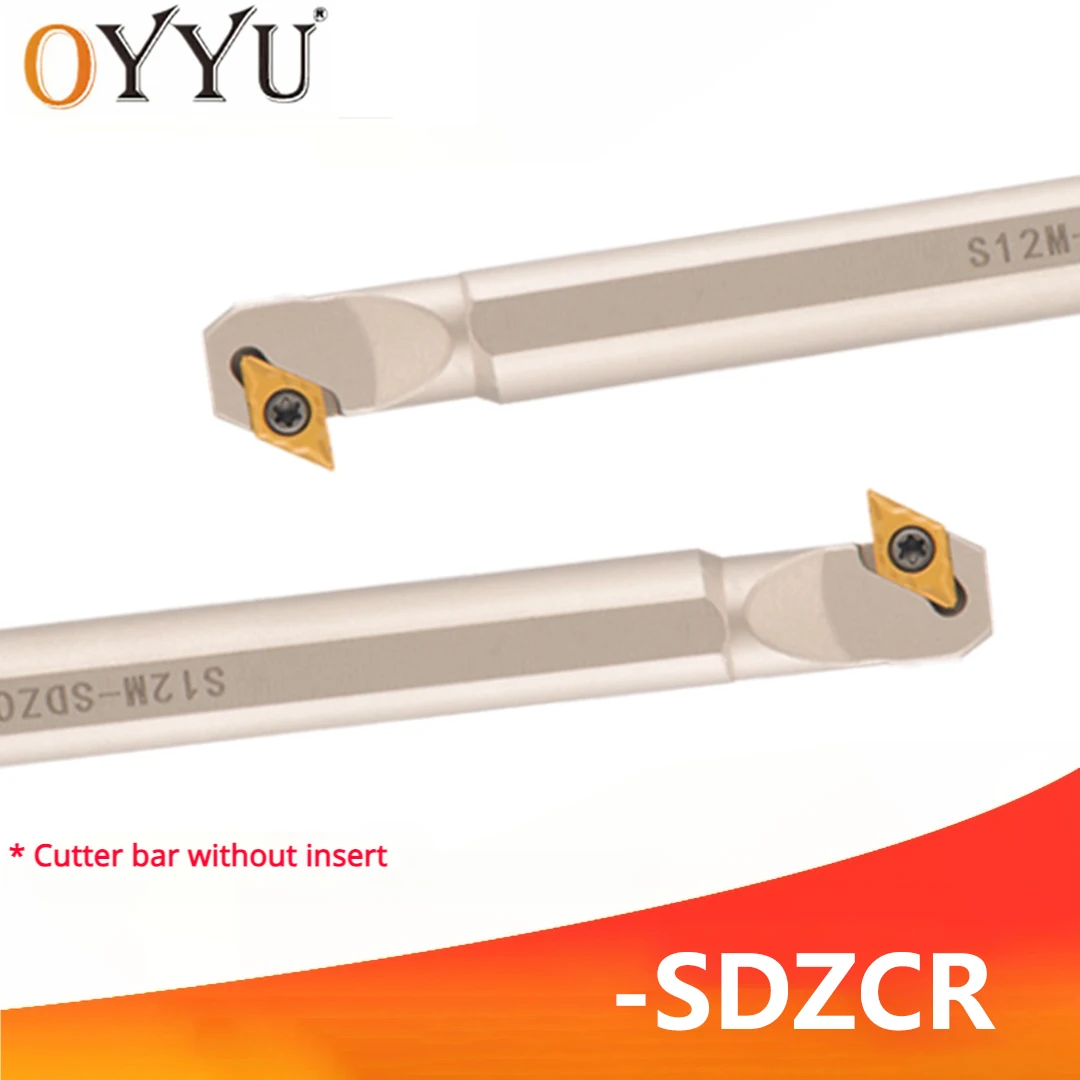 

OYYU S16Q-SDZCR11 S20R-SDZCR11 White Spring Steel Internal Tools Holder S16Q S20R SDZCR11 SDZCR CNC Shank Boring Bar Use DCMT