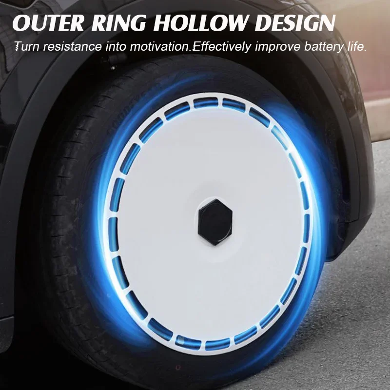 4PCS for Tesla Model Y/S/X 19 20 Inch Hubcap Car Replacement Performance Automobile Wheel Cover Full Rim Caps Accessories 2024