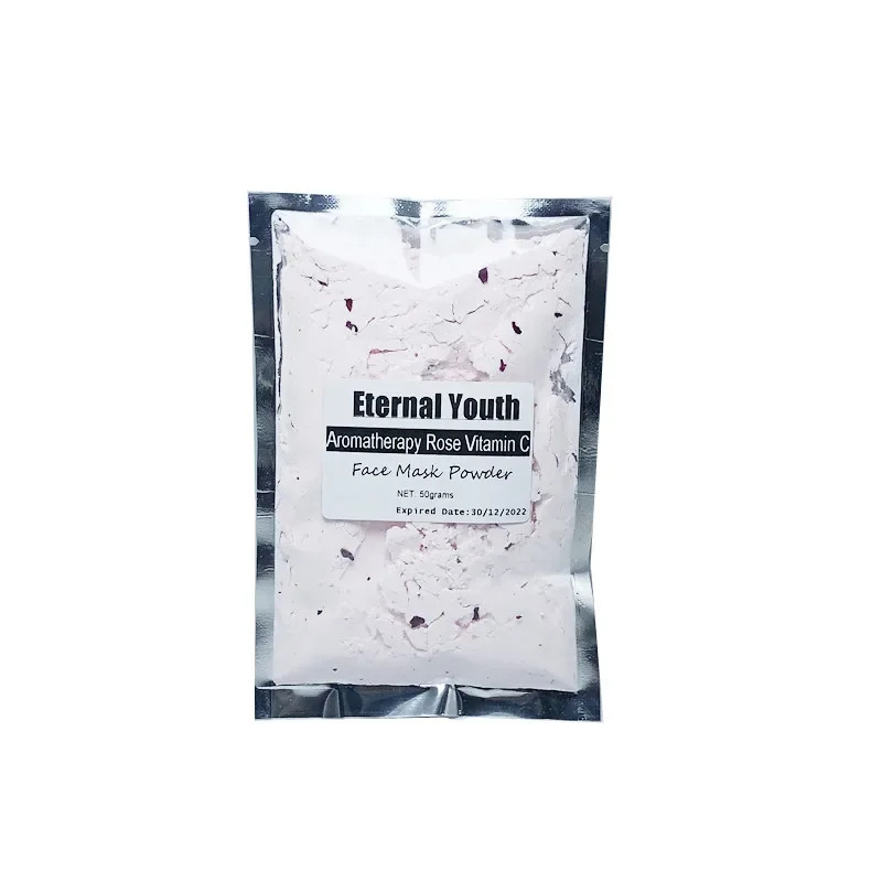 

Ароматерапия Роза Витамин С Осветляющая кожу Маска для лица Порошок Высококачественное салонное оборудование