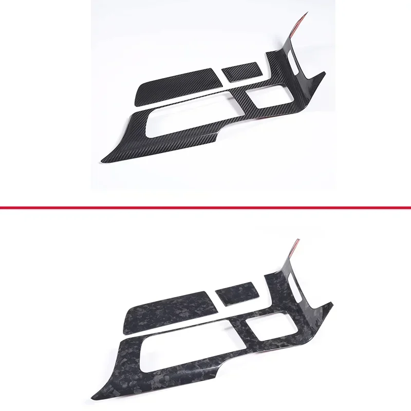 

For 2014-2019 Chevrolet Corvette C7 real carbon fiber car styling car central control shift panel frame car interior accessories