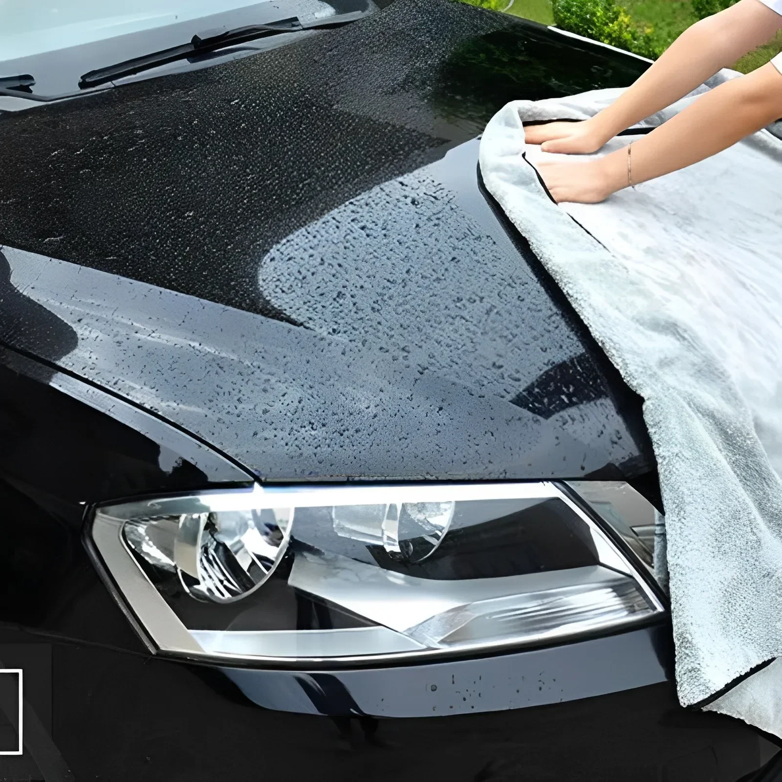 40x60CM Microfiber Car Wash Towels Double Drying Microfibre Care Detailing Auto Cleaning Super Absorbent Cloth