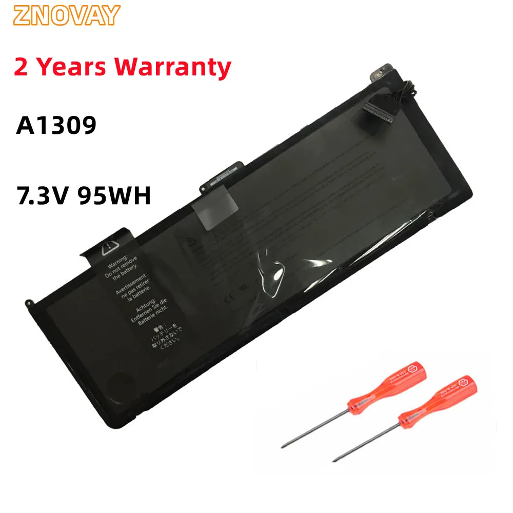 

A1309 7.3V 95WH Battery for Apple MacBook Pro 17" A1297 Early-2009 Mid-2009 Mid-2010 MC226/A MC226CH/A MC226J/A MC226LL/A